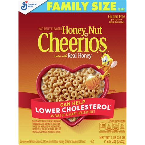 Honey Nut Cheerios, Oats Cereal Gluten Free - Mundo Compras C. A.