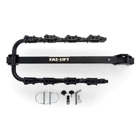 EAZ LIFT Foldable Bicycle Rack Reflectors-Mounts to a 2" Hitch Receiver ...
