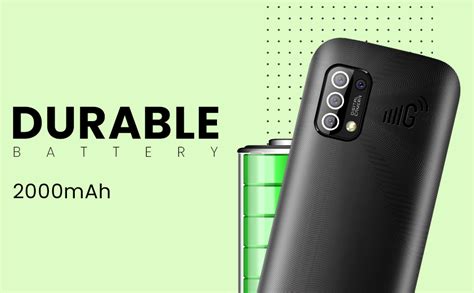 CELLECOR X5 4G Volte Dual Sim Feature Phone with Big Battery 2000 mAH ...