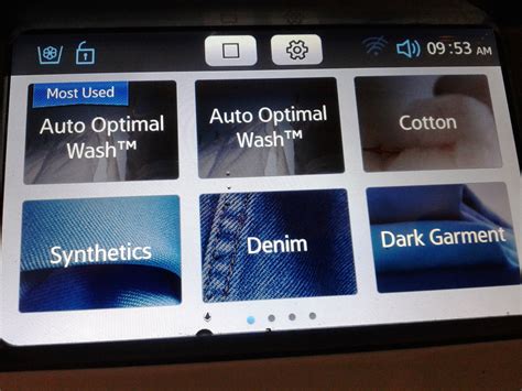 Image result for Samsung Washing Machine Touch Screen