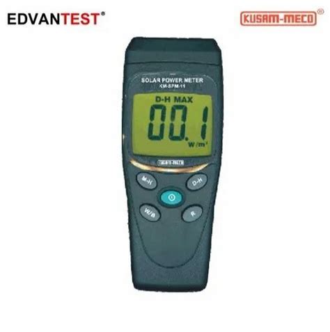 Solar Irradiance Meters - Kusam-Meco SPM-11 Solar Power Meter or ...