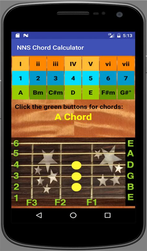 NNS Guitar Chord Calculator - App on Amazon Appstore