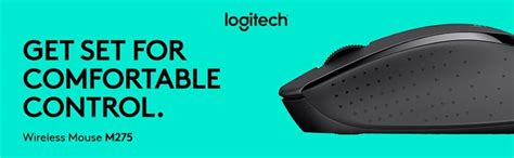 Amazon.in: Buy Logitech M275 Wireless USB Mouse (Black) Online at Low ...