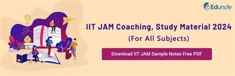 IIT JAM Study Material 2025 & Online Coaching (For all subjects)