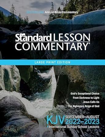 Buy KJV Standard Lesson Commentary 2022-2023 Book Online at Low Prices ...