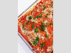 Vegan Lasagna Recipe with Roasted Veggies & Garlic Herb  