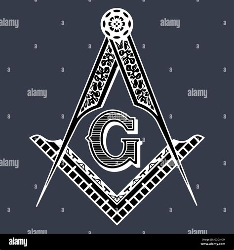 Masonic square and compasses hi-res stock photography and images - Alamy
