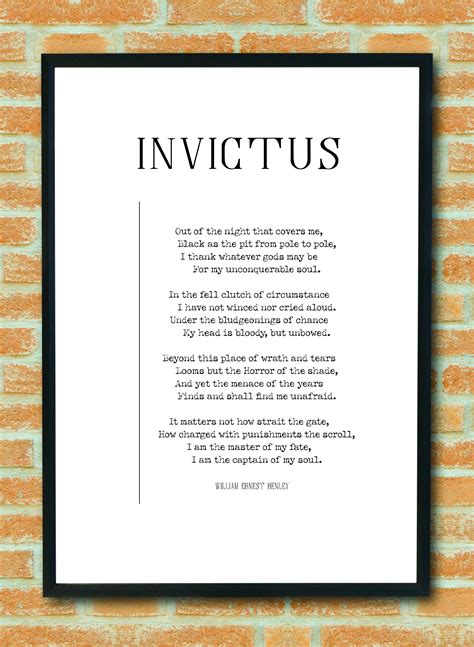Invictus Poem Analysis Pdf at Ida Dimattia blog