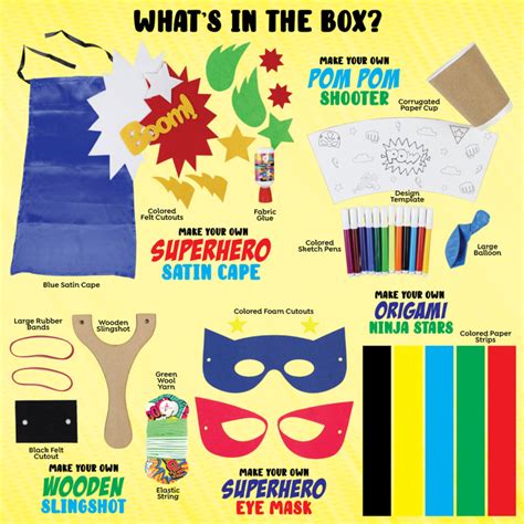 Kalakaram Superhero Craft Box — Toycra