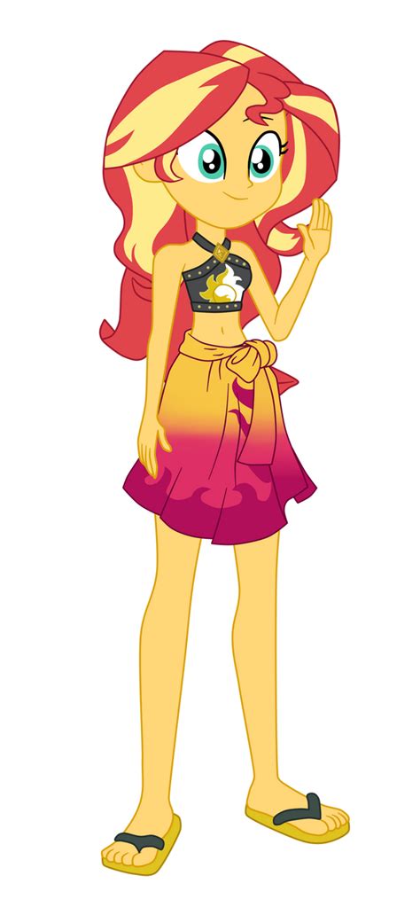 Swimsuit Sunset Shimmer by gmaplay on DeviantArt