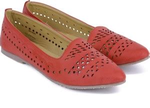 Bata TAMMY Bellies For Women - Buy Red Color Bata TAMMY Bellies For ...