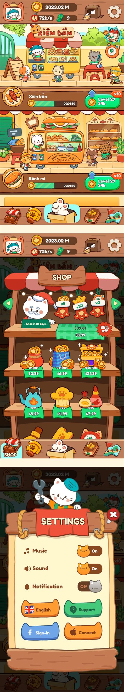 Image result for Idle Game Menu