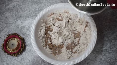 Ragi thenkuzhal murukku-How to make-Step by step photos