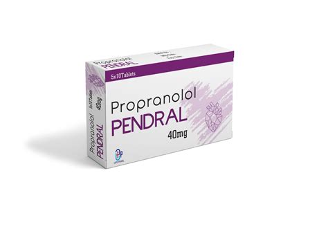Pendral (Propranolol) – Life Pearl Pharmaceuticals