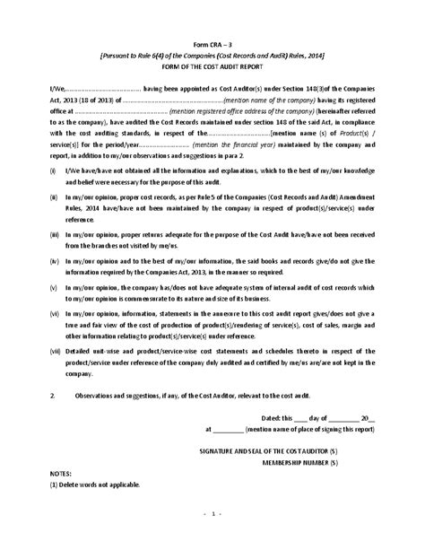 Form-CRA-3 - To study material - Form CRA – 3 [Pursuant to Rule 6(4) of ...
