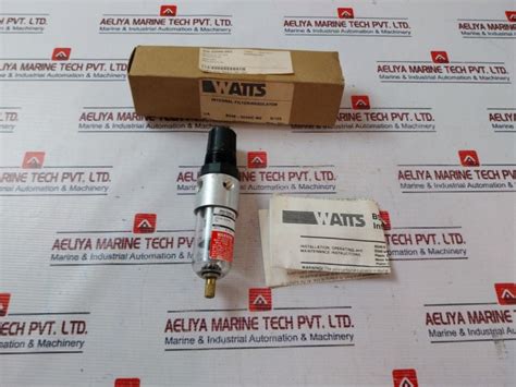 Watts Fluidair B548-02Ahc M2 Integral Filter Regulator 150 Psi – Aeliya ...