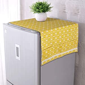 Zollyss Refrigerator Cover Sea Cotton Cloth Anti-dust Cover Fridge ...