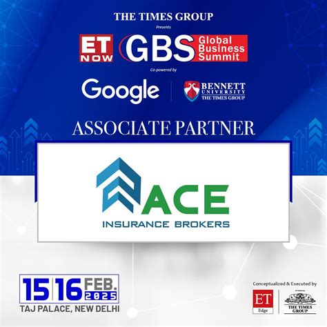 #aceinsurancebrokers #aceinsurance #gbs2025 #etnowgbs2025 # ...