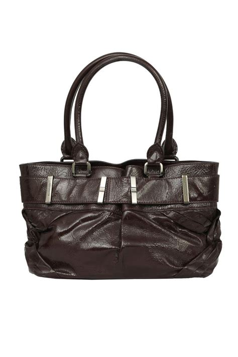 Burberry Patent Leather Healy Hobo Bag