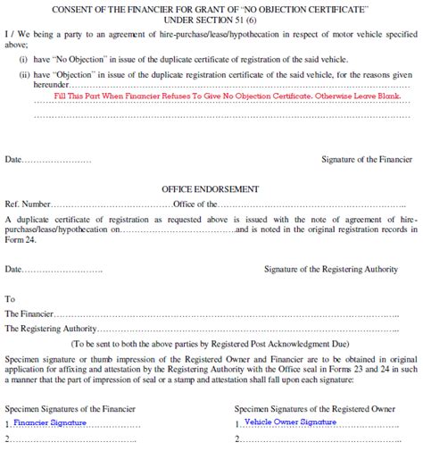 Image result for Form 28 RTO