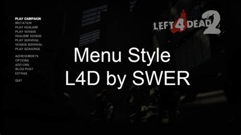 Image result for L4D2 Mod Menu