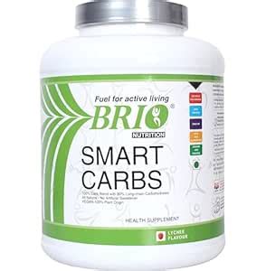 BRIO NUTRITION Smart Carbs 100% Carb Blend With 80% Long -Chain ...
