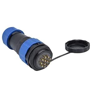 Waterproof Connector, Industrial Socket Firm Connection for Instrument ...