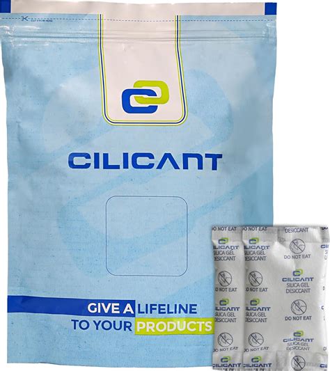 CILICAnT Silica Gel White Sachets Desiccant Moisture Absorber Packets ...