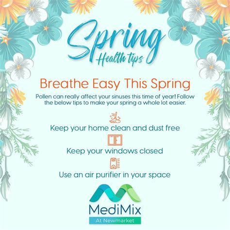 Spring health tips for mediMix | MediMix posted on the topic | LinkedIn