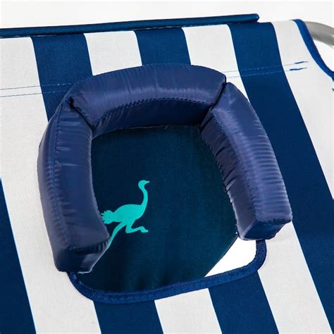 Ostrich Ladies Comfort Lounger Beach Camping Pool Tanning Chair Blue ...