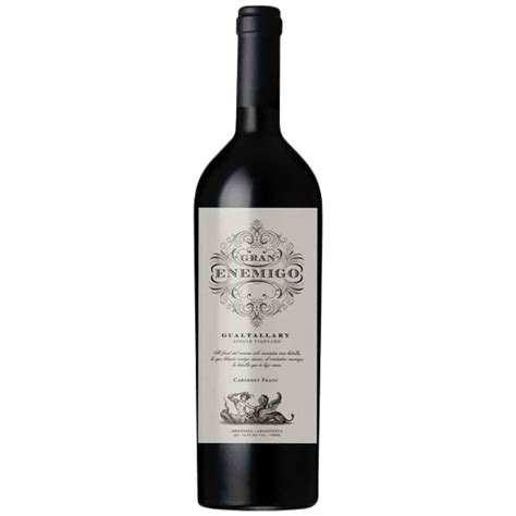 Vinho Gran Enemigo Gualtallary Cabernet Franc 750ml | Emp&oacute;rio Winiarski ...