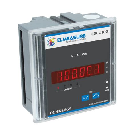 Buy Elmeasure EDC4100 DC ENERGY METER 4CHANNEL (1 ROW) 28V 8/9AMP ...