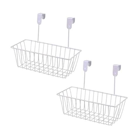 Go Hooked Over Door Hanging Basket Hanging Cabinet Storage Organizer ...