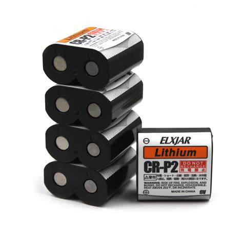Buy hflexgrad (5-Pack) 6V 1500mAh Lithium Photo Battery Replaces 223A ...