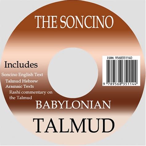 Buy The Soncino Babylonian Talmud Book Online at Low Prices in India ...
