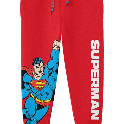 Superman Red Boys Joggers