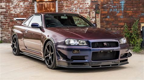 Nissan Skyline R34 GT-R Painted In Midnight Purple III Is A Perfect ...