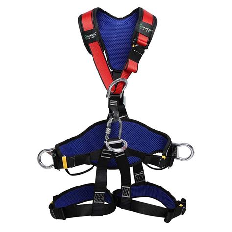 Buy Climbing Harness Tree Climbing Gear - Full Body Climbing Saddle for ...
