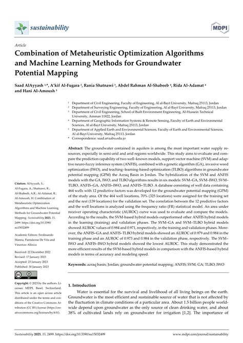 Image result for Metaheuristic Methods and Optimization
