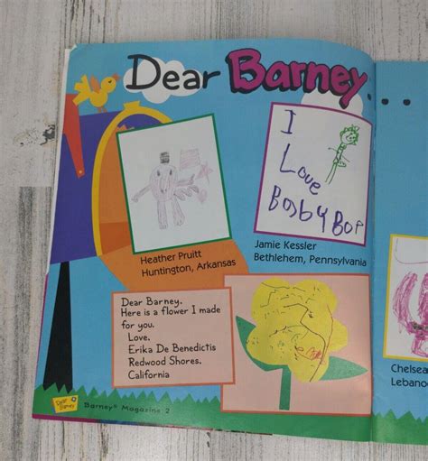 Image result for Barney Magazine Issue