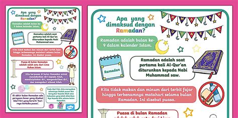 Poster Menyambut Ramadan | Apa itu Ramadan? (teacher made)