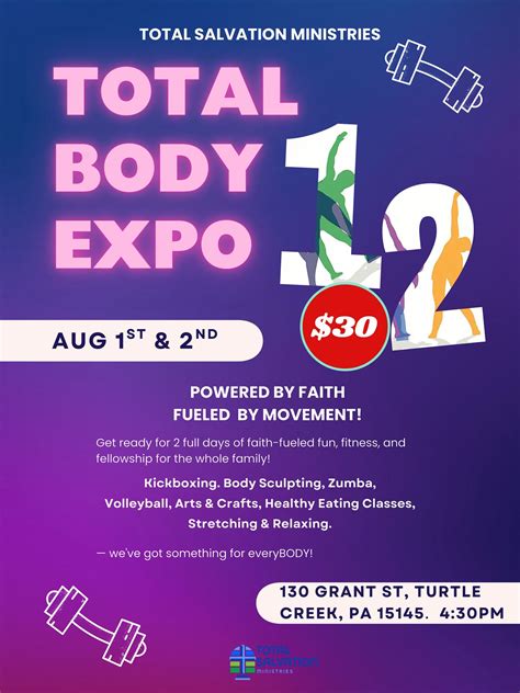 Total Body Expo 12, Total Salvation Ministries Inc, Turtle Creek, 1 ...