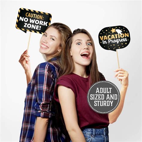 Buy Retirement Photo Booth Props by PartyGraphix - European Made ...