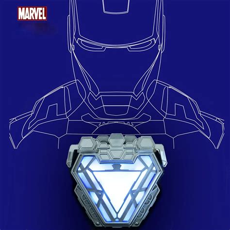 Iron Man Arc Reactor Vector