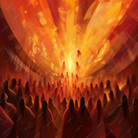 Premium AI Image | Pentecost a powerful image of the holy spirit ...