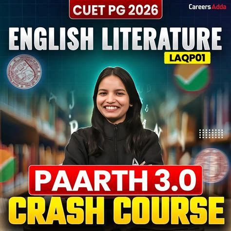 Cuet pg english literature 2026 | parth 3.0 crash course batch (live ...
