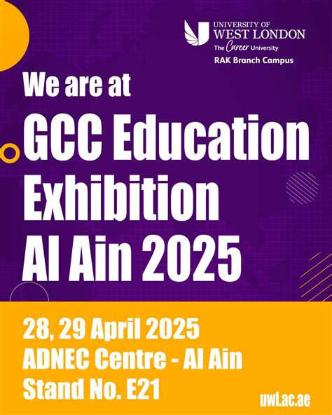 GCC Exhibition for Education and Training Al Ain 2025! - UWL RAK