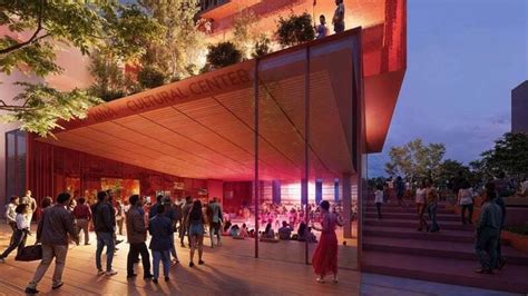 Bold Four-Story Cultural Complexes : Grand Fendika Cultural Center