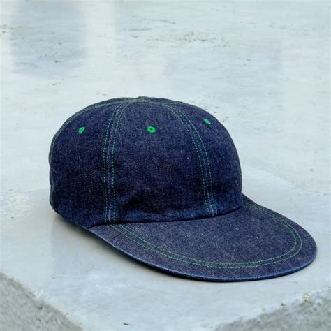 DENIM LONG BILL CAP 『STADS』 | atelier FLOAT