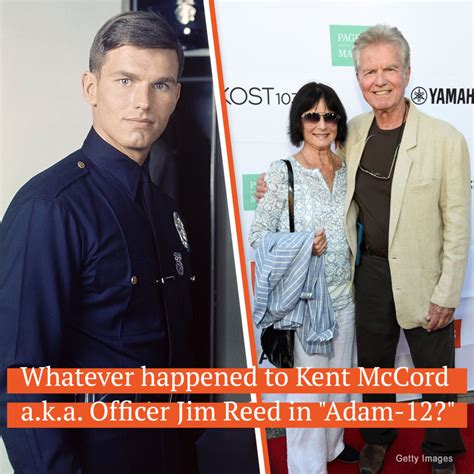 Kent McCord married his high school sweetheart Cynthia Lee Doty in 1962 ...